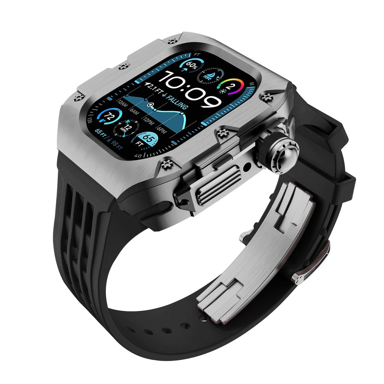MC-Flipo Apple Watch Case - Black Case