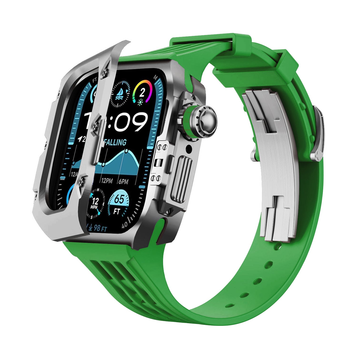 MC-Flipo Apple Watch Case - Black Case