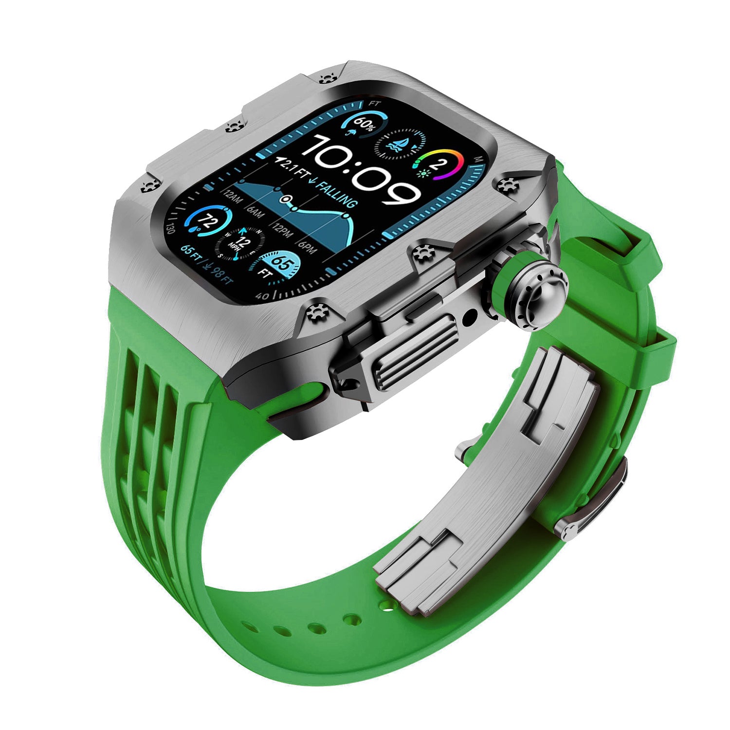 MC-Flipo Apple Watch Case - Black Case