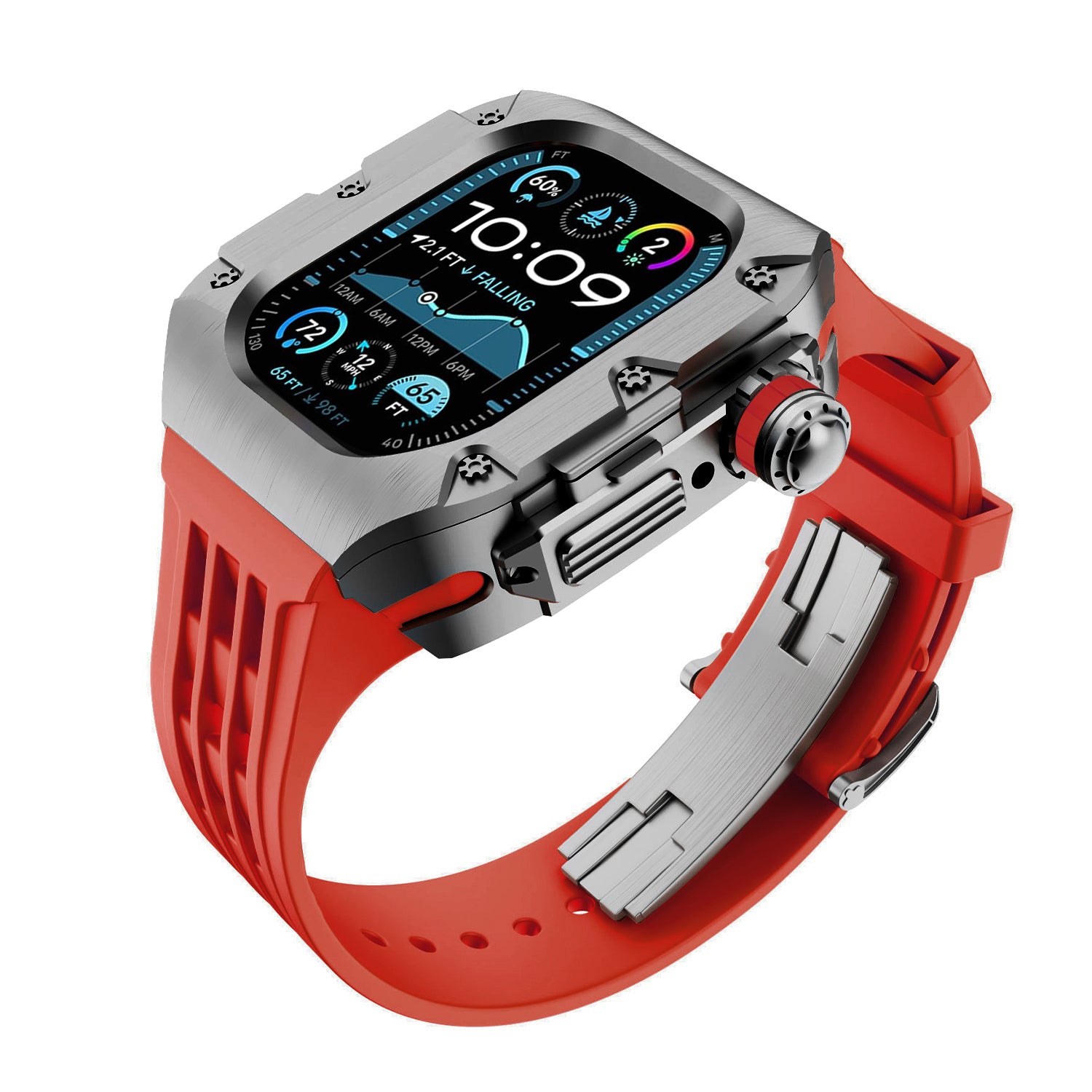 MC-Flipo Apple Watch Case - Black Case