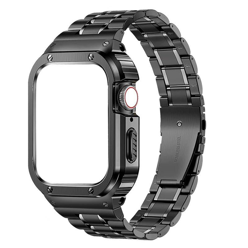Machrono Apple Watch Case with Band - 316L Stainless Steel