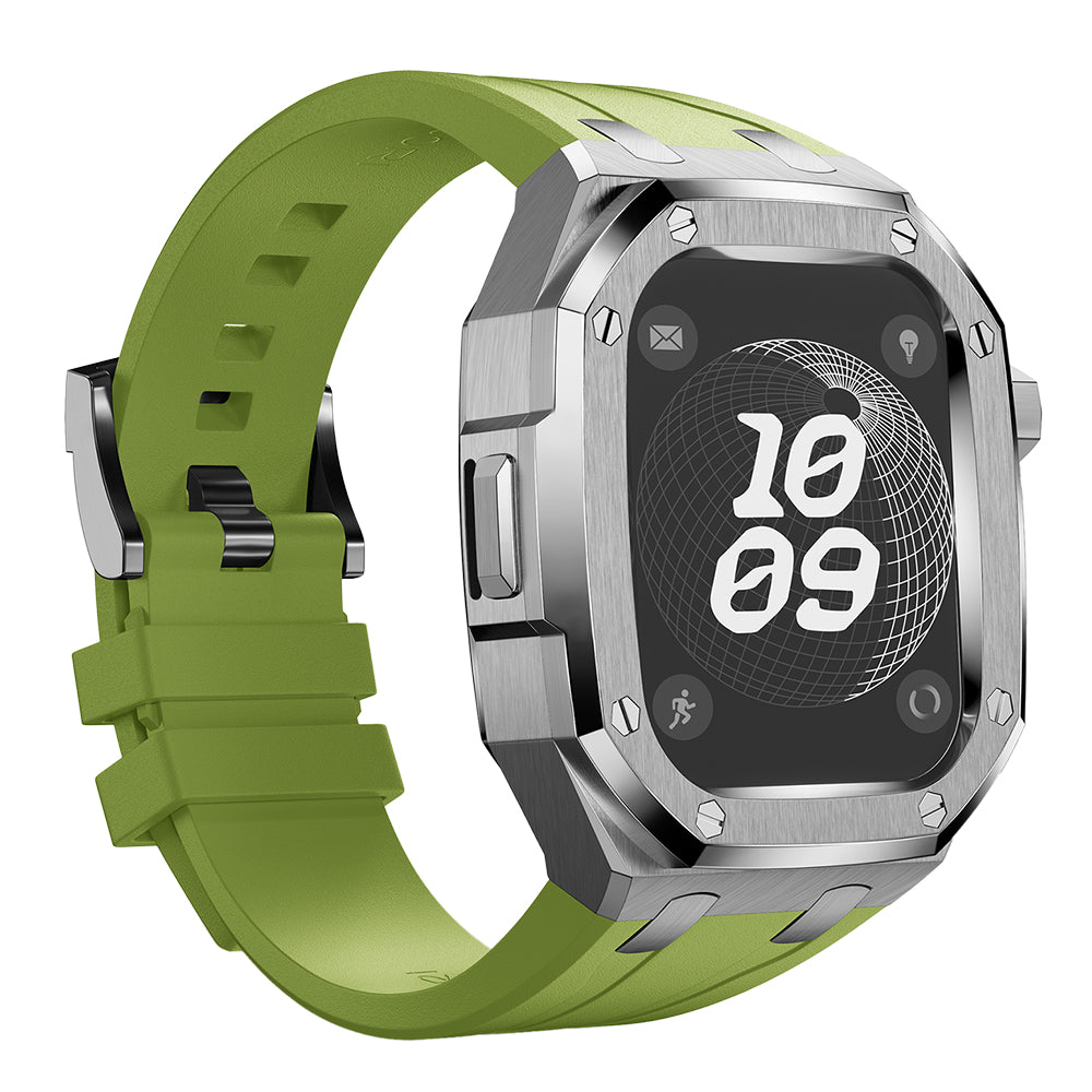 MC 1304 Apple Watch Case - Full Silver 49/45mm