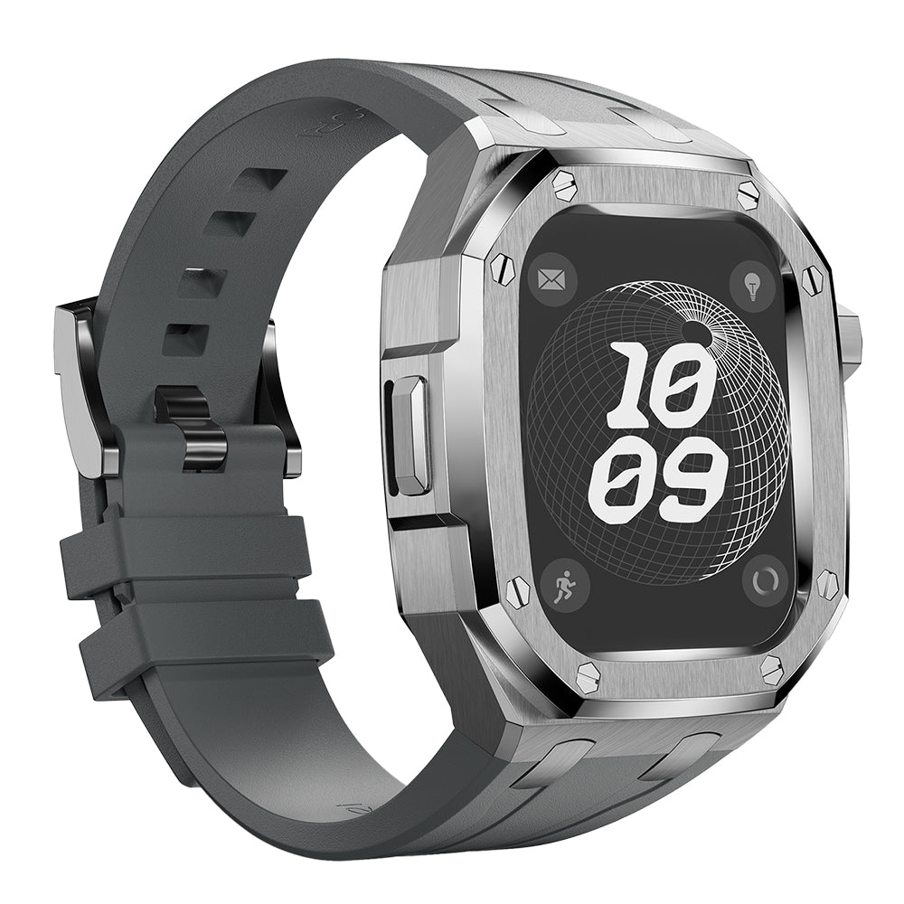 MC 1304 Apple Watch Case - Full Silver 49/45mm