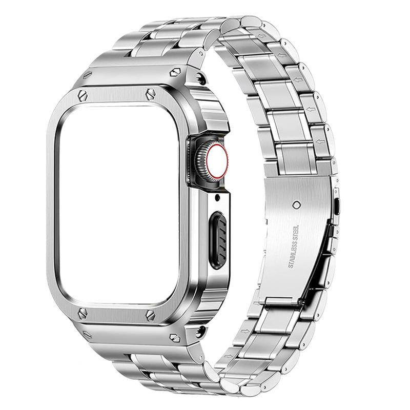 Machrono Apple Watch Case with Band - 316L Stainless Steel